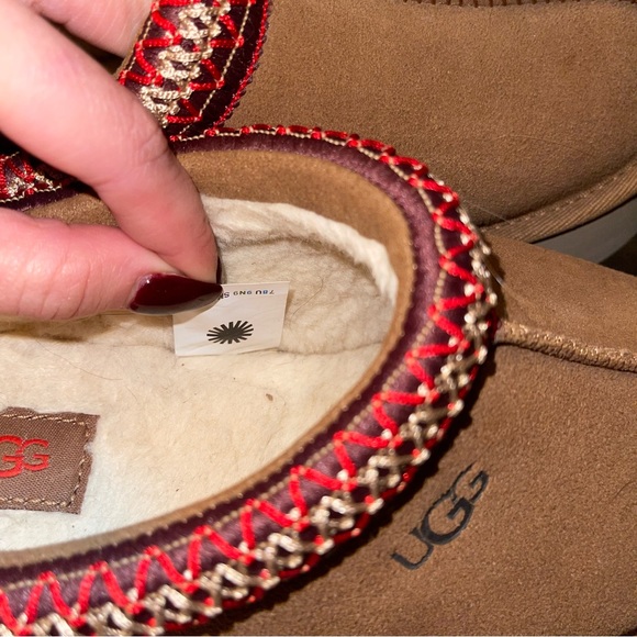 UGG Tazz Platform Slipper Chestnut size 5womens (New) - Picture 6 of 8